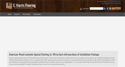 Desktop Screenshot of harrisflooringinc.com
