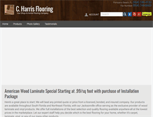 Tablet Screenshot of harrisflooringinc.com